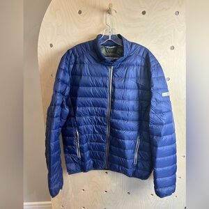 LERROS Between-Season Jacket in Dark Blue Down Insulated XL